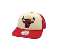 Mitchell & Ness NBA Vintage Block Trucker Cap Chicago Bulls Crema/Rosso