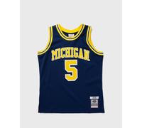 Mitchell & Ness NCAA DARK JERSEY MICHIGAN 1991 JALEN ROSE #5 men Jerseys blue in taglia:S