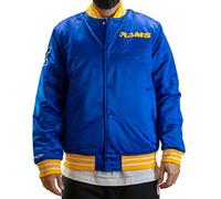 Mitchell & Ness NFL Heavyweight Satin Jacket, Los Angeles Rams - Royal, L