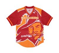 Mitchell & Ness - NFL Jumbotron 3.0 Mesh V-neck Jersey - - Sport - Uomo - Rosso - L