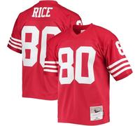 Mitchell & Ness NFL Legacy Throwbacks Collection Jersey - San Francisco (1990) - Jerry Rice #80, Jerry Rice rosso, L