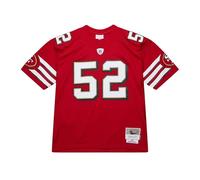 Mitchell & Ness NFL - Maglia da calcio Legacy San Francisco 49ers - Patrick Willis 2007, Patrick Willis, rosso, L