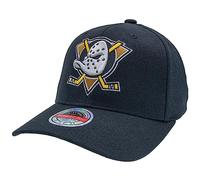 Mitchell & Ness NHL Classic Red Snapback - Anaheim Ducks, Nero, Taglia Unica