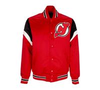Mitchell & Ness - NHL Giacca Bomber Pesante Devils Celebrazione - - Jackets - Uomo - Rosso - S