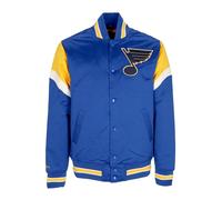 Mitchell & Ness - NHL Heavyweight Bomber Jacket Stlblu - - Jackets - Uomo - Blu - L
