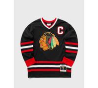Mitchell & Ness NHL JERSEY CHICAGO BLACKHAWKS ALTERNATE 1997 CHRIS CHELIOS #7 men Jerseys black in taglia:S