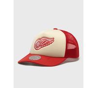 Mitchell & Ness NHL VINTAGE BLOCK TRUCKER VNTG DETROIT RED WINGS men Caps red|beige in taglia:ONE SIZE