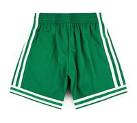 Mitchell & Ness M&N Boston Celtics Road 1985-86 - Pantaloncini Swingman, Uomo, Verde celtico., M