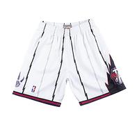 Mitchell & Ness Pantaloncini NBA Swingman 2.0 - T. Raptors (Bianco)(M)