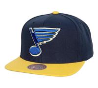 Mitchell & Ness Pz. Louis Blues NHL Team 2 Toni Snapback Cap Berretto da