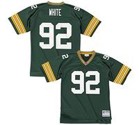 Mitchell & Ness Reggie White Green Bay Packers Throw Back NFL Maglia Verde, verde