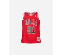 Mitchell & Ness NBA Swingman Chicago Bulls 97 Dennis Rodman Men's Jersey Ref. SMJYGS18154-CBUSCAR97DRD Colore Rosso Taglia S