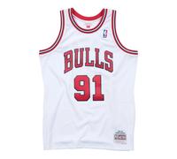 Mitchell & Ness, ,Sport ,Uomo ,Bianco ,S Maglia Chicago Bulls 1997-98 Rodman