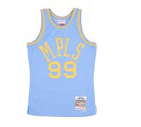 Mitchell & Ness, ,Sport ,Uomo ,Blu ,M Canotta da Basket Vintage George Mikan