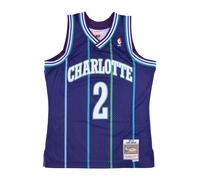 Mitchell & Ness, ,Sport ,Uomo ,Blu ,S Canotta da basket Larry Johnson