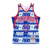 Mitchell & Ness, ,Sport ,Uomo ,Multicolore ,M Maglia NBA Teamwrap Swingman Allen Iverson