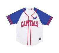 Mitchell & Ness, ,Sport ,Uomo ,Multicolore ,S Maglia NHL Pratica Giornata Pulsante