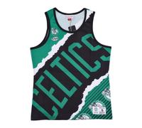 Mitchell & Ness, ,Sport ,Uomo ,Verde ,M Boston Celtics Tank Top NBA Jumbotron