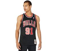 Maglia Nba Chicago Bulls Dennis Rodman Noir XL
