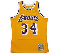 Mitchell & Ness Maglietta oro / lilla / bianco, Taglia L