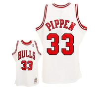 Mitchell & Ness Swingman Maglia Maglia Chicago Bulls 1997-98 Scottie Pippen, bianco, M
