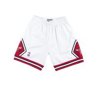 Mitchell & Ness - Swingman Shorts 1997-98 Chicago Bulls - - Sport - Uomo - Bianco - M