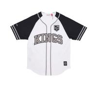 Mitchell & Ness, ,Tops ,Uomo ,Bianco ,L jersey with buttons man nhl practice day button front jersey loskin