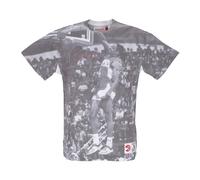 Mitchell & Ness, ,Tops ,Uomo ,Grigio ,M NBA Above the Rim Tee Atlanta Hawks