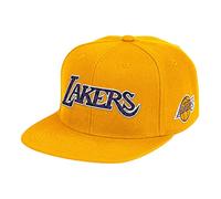 Mitchell & Ness Wildback - Snapback HWC Los Angeles Lakers Yellow, giallo., Taglia unica