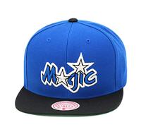 Mitchell & Ness Wool 2 Tone Snapback Cap Orlando Magic Blue/Nero, Blu, Taglia unica