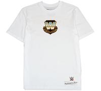 Mitchell & Ness Wrestlemania (WWE) Legends - Maglietta a maniche corte, 100% cotone, uomo, donna, bambini, unisex, primavera, estate, autunno, inverno, wrestling, Hulk Hogan 2, XL