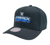 Mitchell & Ness WWE Pro Crown/Classic Red Snapback Basecap, nero, taglia unica, regolabile, uomini, donne, bambini, unisex, primavera, estate, autunno, inverno, WWE Smack - Pro Crown, Taglia unica