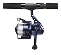 Mitchell Neuron Combo, Canna da pesca e mulinello, combo spinning, pesca in mare - barca, sgombro, merluzzo, passera e merlano, unisex, bianco/blu, 2,12 m | 100-300 g