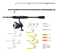 Mitchell Neurone, Set, Canna Esche, Combo da Pesca pronta all'Uso Unisex, Blu/Oro, 182 5-15g-2000