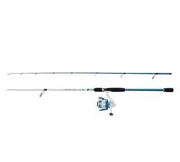 Mitchell Neuron SW II Combo canna e mulinello per calamari | Set per la pesca dei calamari in acqua salata | Mulinello con 1+1 cuscinetti | Corpo in grafite| Pre-avvolto |3000 | 2,10 m | 10-30 g