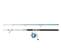 Mitchell Neuron SW II Rod & Reel Combo | Set per la pesca in mare dalla barca | Mulinello con cuscinetti 1+1 | Corpo in grafite | Pre-spoolato e pronto all'uso | Opzioni multiple