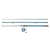 Mitchell Neuron SW II Surf Rod & Reel Combo | Set da pesca surf in acqua salata | Mulinello con 1+1 cuscinetti | Corpo in grafite | Pre-avvolto e pronto all'uso | 8000 | 4,20 m | 100-200 g