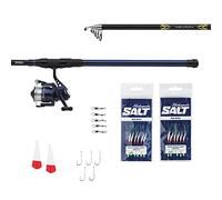 Mitchell Neurone, Combinazione, Canna, Set Esche, Combo pronta per Andare Pesca Unisex, Blu/Oro, 300 cm | 30-80g