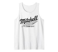 Mitchell South Dakota Corn City per Uomini e Donne. Canotta