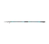 Mitchell Suprema SW Surf Tele, Canna da Pesca, Spinning, Surfcasting Fishing, Progettato e Sviluppato in Italia, Spin Acqua Salata, Unisex, Nero/Blu, 4.2m | 80-150g