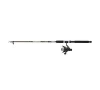 Mitchell Tanager Camo II Telescopic Spinning Combo | Set di canne e mulinelli da pesca compatti per pescatori d'acqua dolce | Ideale per i viaggi, pronto per la pesca | Green Camo, 2,1m | 7-20g