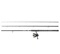 Mitchell Tanager G2 Feeder Combo | 3pc Coarse Fishing Rod & Reel Set | Ideale per Carpe, Orate e Barbigli | Pescatori principianti e intermedi | Nero, 3.30m Moderato Veloce Rod, Mulinello 3000