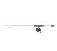 Mitchell Tanager G2 Spin Combo | Canna da spinning leggera ad azione media e mulinello per la pesca in acqua dolce | Pescatori principianti e intermedi | Nero, canna 2,40m, mulinello 3000, 7-30 g