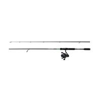 Mitchell Traxx MX3 Lure Spinning Combo, Set di attrezzatura da pesca a tutto tondo, Per la pesca con artificiali al persico, Luccio o lucioperca, Blanks in carbonio 24T, 6+1 cuscinetti a sfera