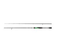 Mitchell Traxx MX5 - Canna da pesca versatile per spinning, jigging, dropshot e casting, canna da spinning, pesca predatore, pesce persico, luccioperca, luccio, trota, nero/verde neon, 2,74 m, 8-32 g