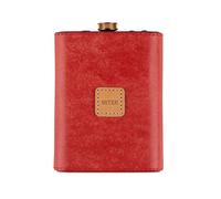 MITER CASE, per iFi Hip-dac/Hip-dac2 Portable DAC, fatto a mano Italia Pueblo Custodia in pelle per HipDAC 2 (rosso)
