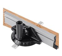 Miter Gauge Tool - Table Saw Guide Ruler, Woodworking Measuring Device, Precision Angle Cutting System Pro | Adjustable Fence Alignment Instrument, Carpenter Workshop Equipment Setup