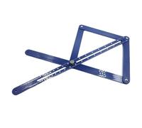 Miter RETRALL Angle Finer, Angle Finder Tool,Righello angolare con scale - Misura di 10 gradi-170 gradi, mitra ha visto un calibro smussato per falegname, lavorazione del legno