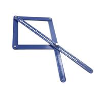 Miter RETRALL Angolo Finer, Angolo Finder Tool | Divisore angolare con scale - Mitre ha visto il protrattore per la lavorazione dei metalli, la costruzione, una misura di 10 gradi 170 gradi
