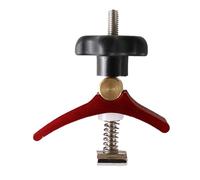 Miter Slot Holdfast - Fence Locking Fastener for Workshop Assembly | Steel Bar with Threaded Handle, Slide Rail, Tabletop Positioning Aid, Cabinet Making Alignment Support Device